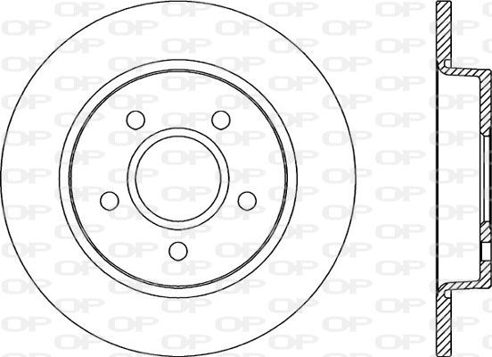 OPEN PARTS Jarrulevy BDA2041.10